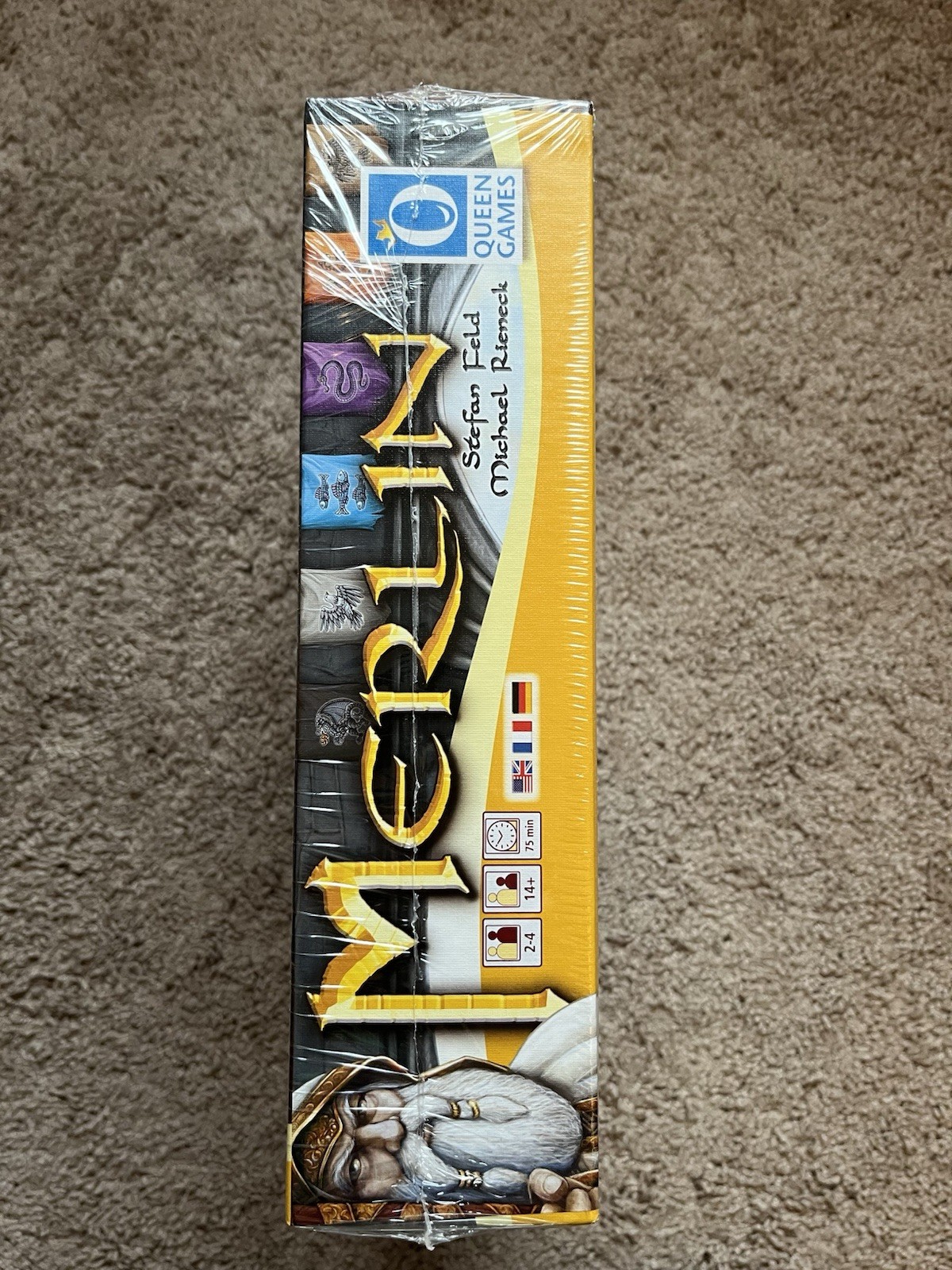 Merlin + Arthur Expansion Board Game Queen Games 2017 Stefan Feld NEW/SEALED
