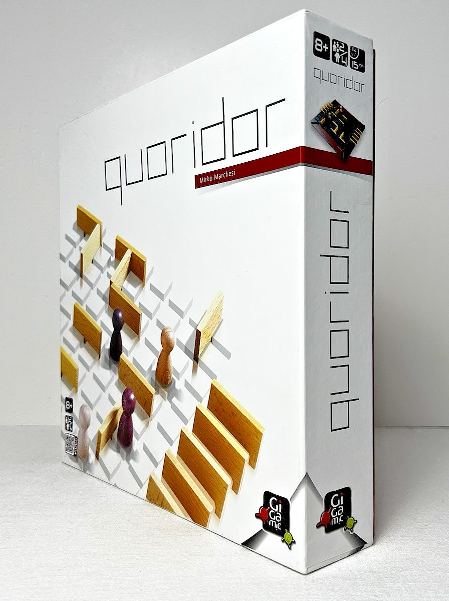 QUORIDOR: Abstract Maze Building & Maneuver Wood Board Game, Gigamic, COMPLETE