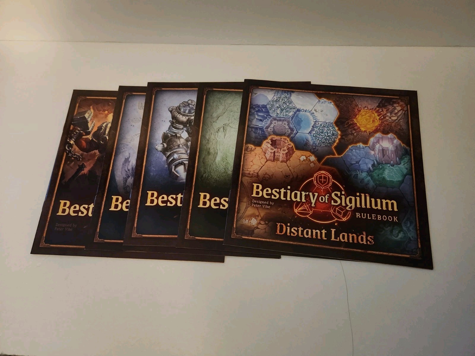 Bestiary of Sigillum Collector’s Edition Board Game CrowD Games. 100% Complete!