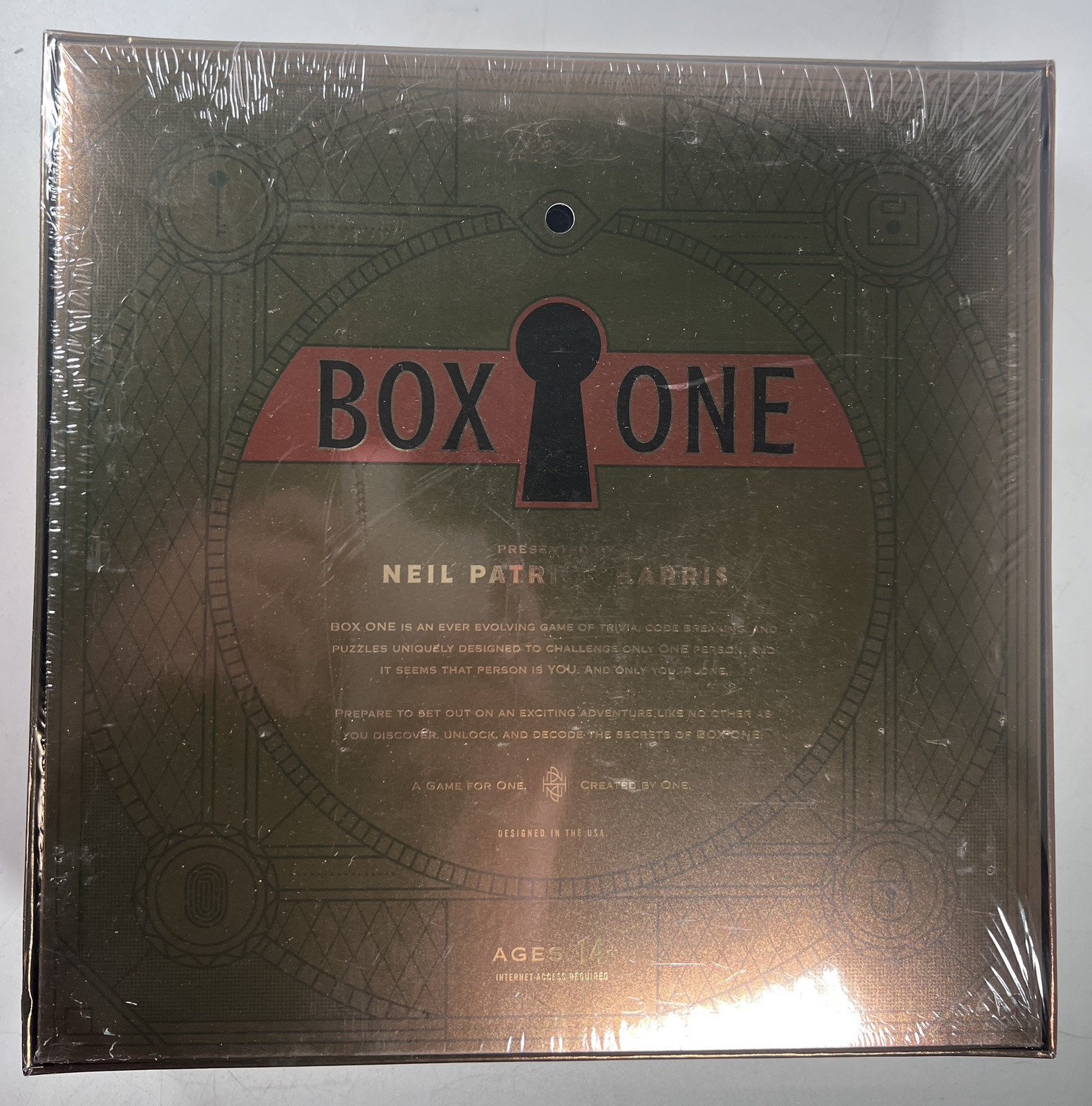 Box One Presented By Neil Patrick Harris Game Theory 11 BRAND NEW SEALED