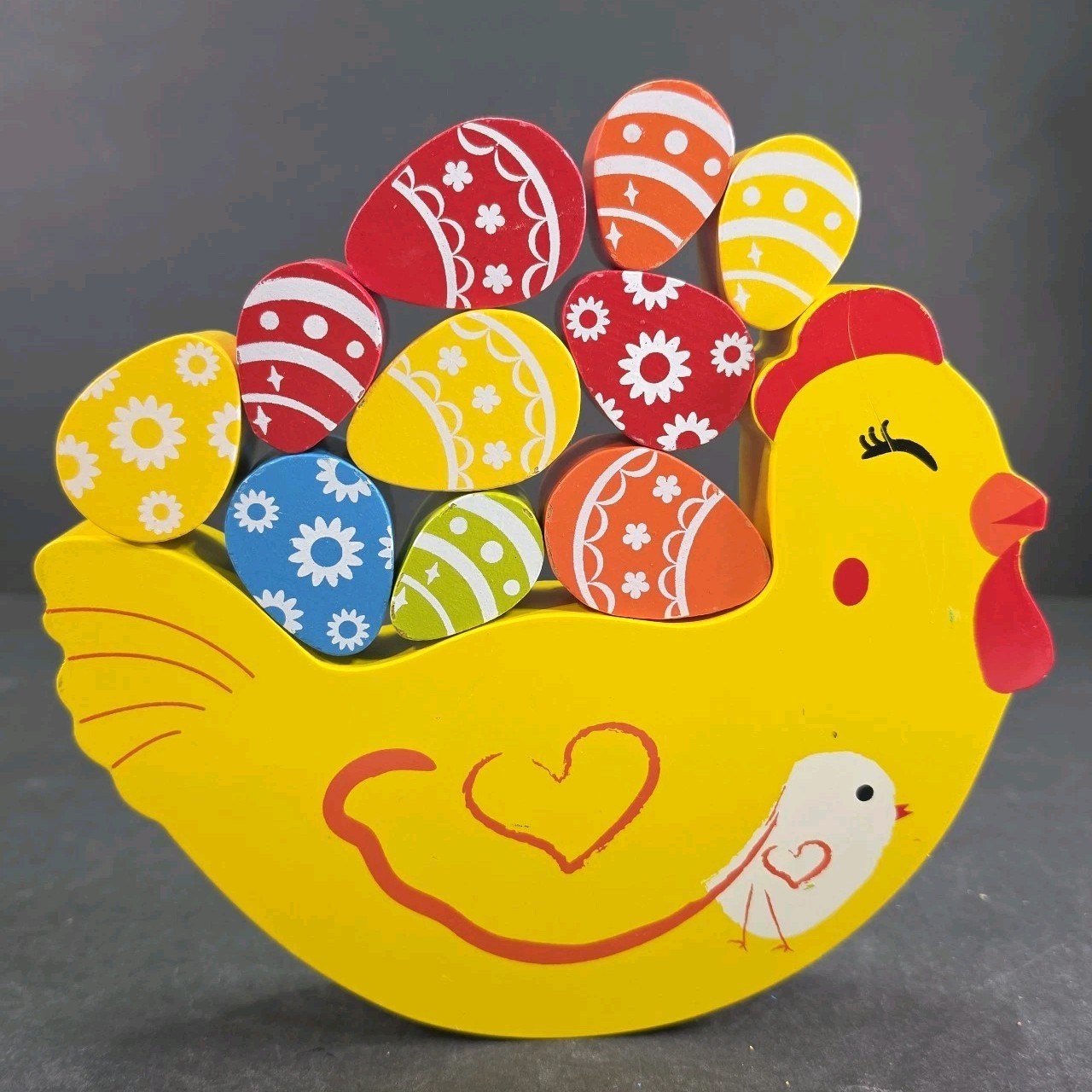 Balancing Hen Game Hearth Song Family Strategy Wood 2014