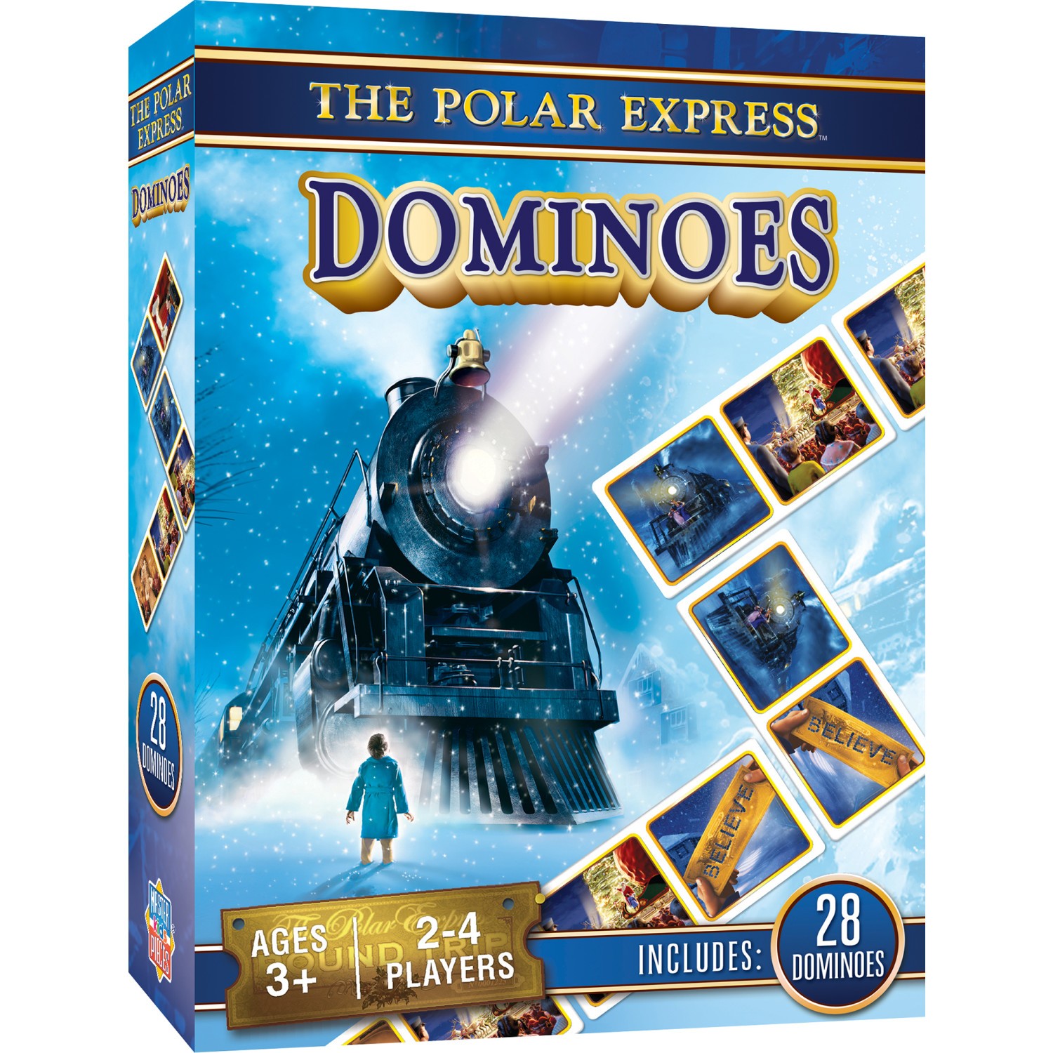 MasterPieces – The Polar Express – Officially Licensed Dominoes Set