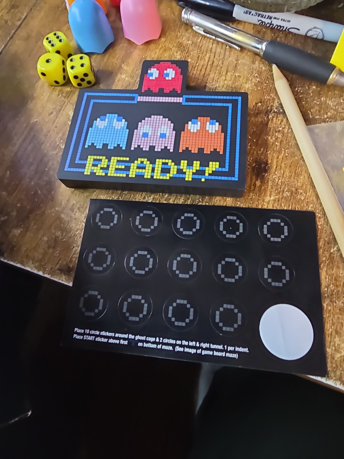 Pac-Man The Board Game – Buffalo Games – Electronics Tested – Works – Complete