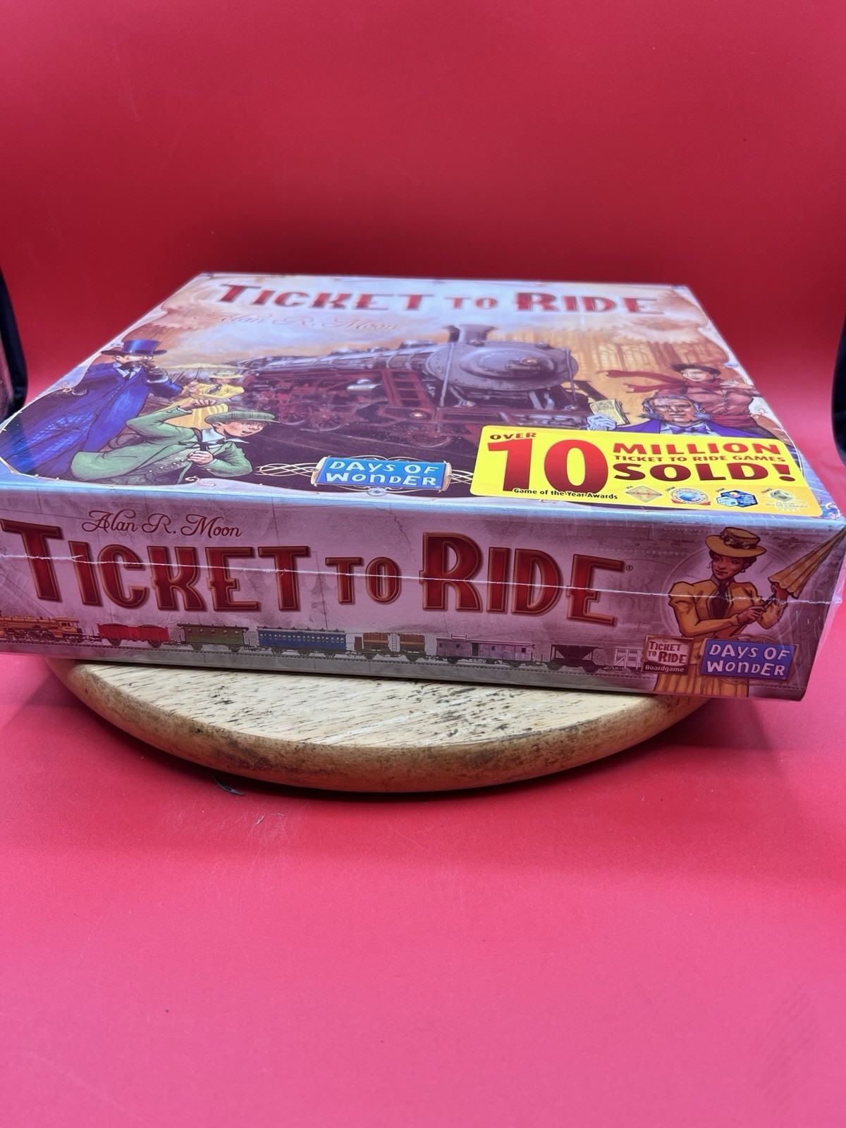 Ticket To Ride by Alan R. Moon Adventure Strategy Board Game New