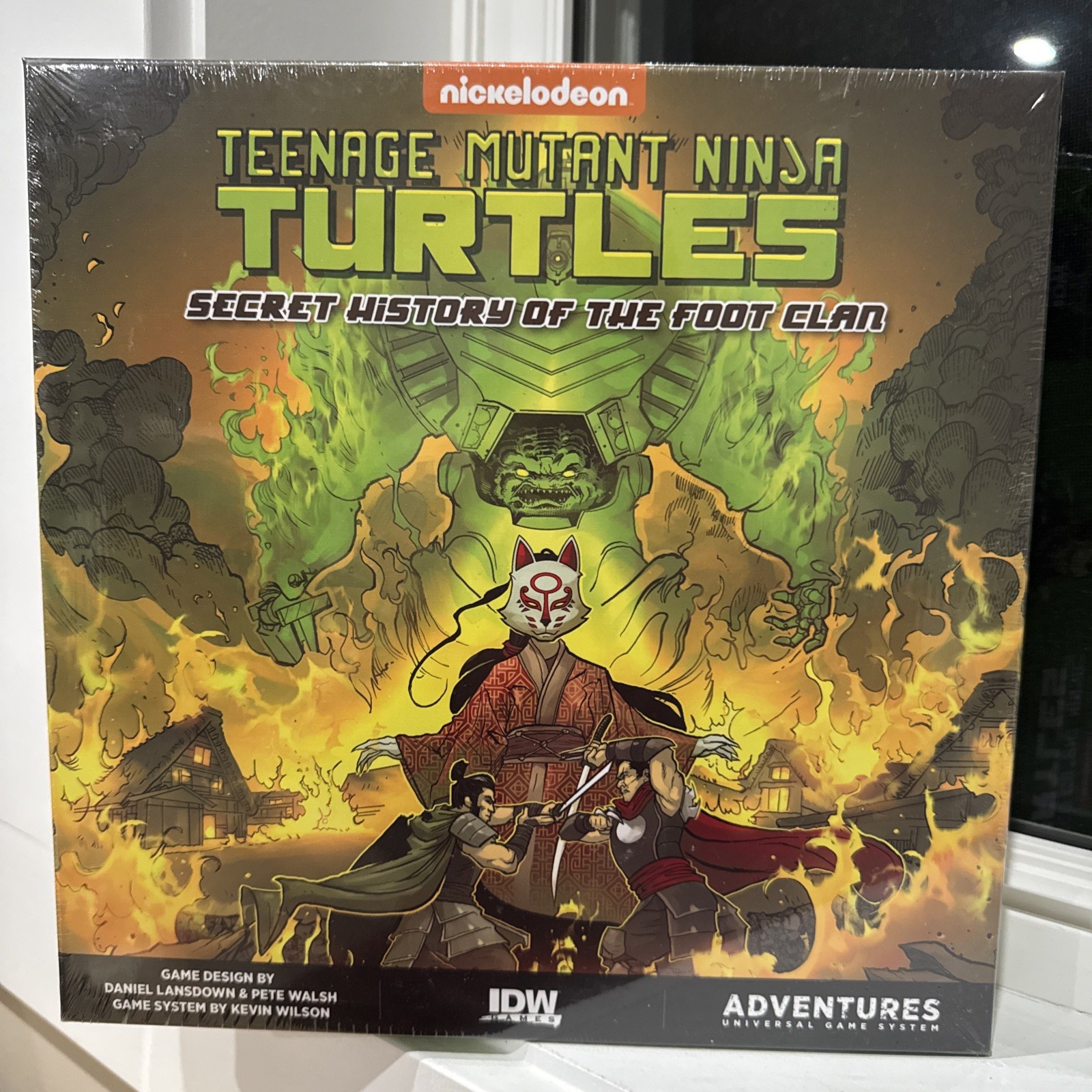 IDW Games TMNT Secret History of the Foot Clan Expansion New Sealed NM