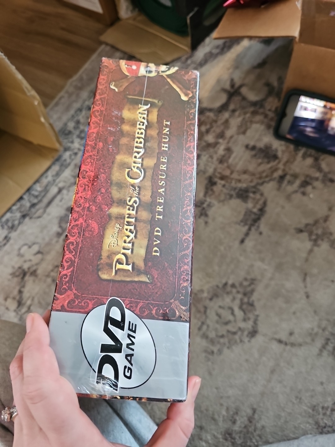 Disney Pirates Of The Caribbean DVD Treasure Hunt Game 2006 Imagination BrandNew