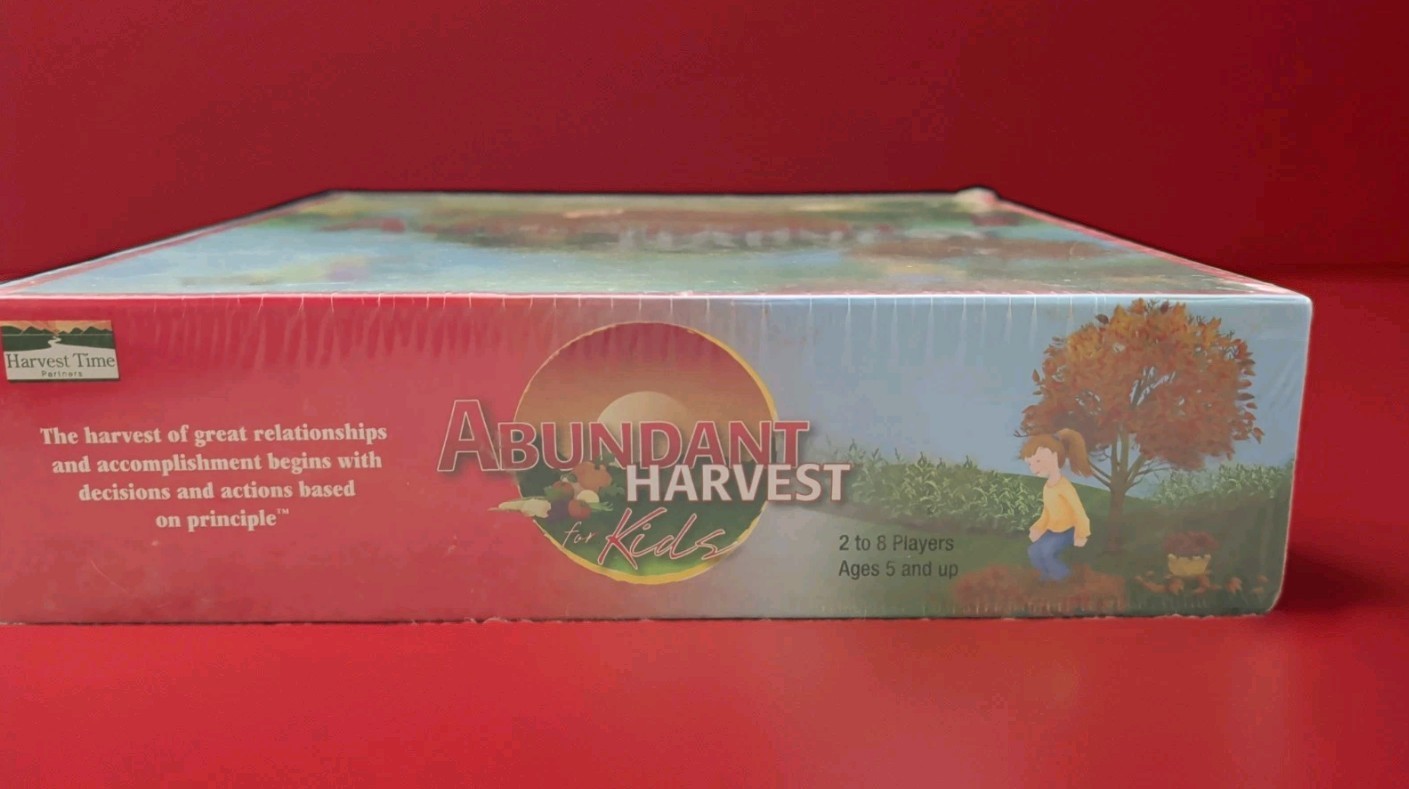 Abundant Harvest For Kids A Conversation Game New Sealed 2-8 Players Ages 5 +