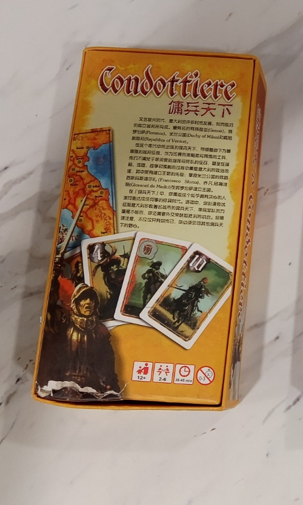 Condottiere Board Game Chinese Version READ