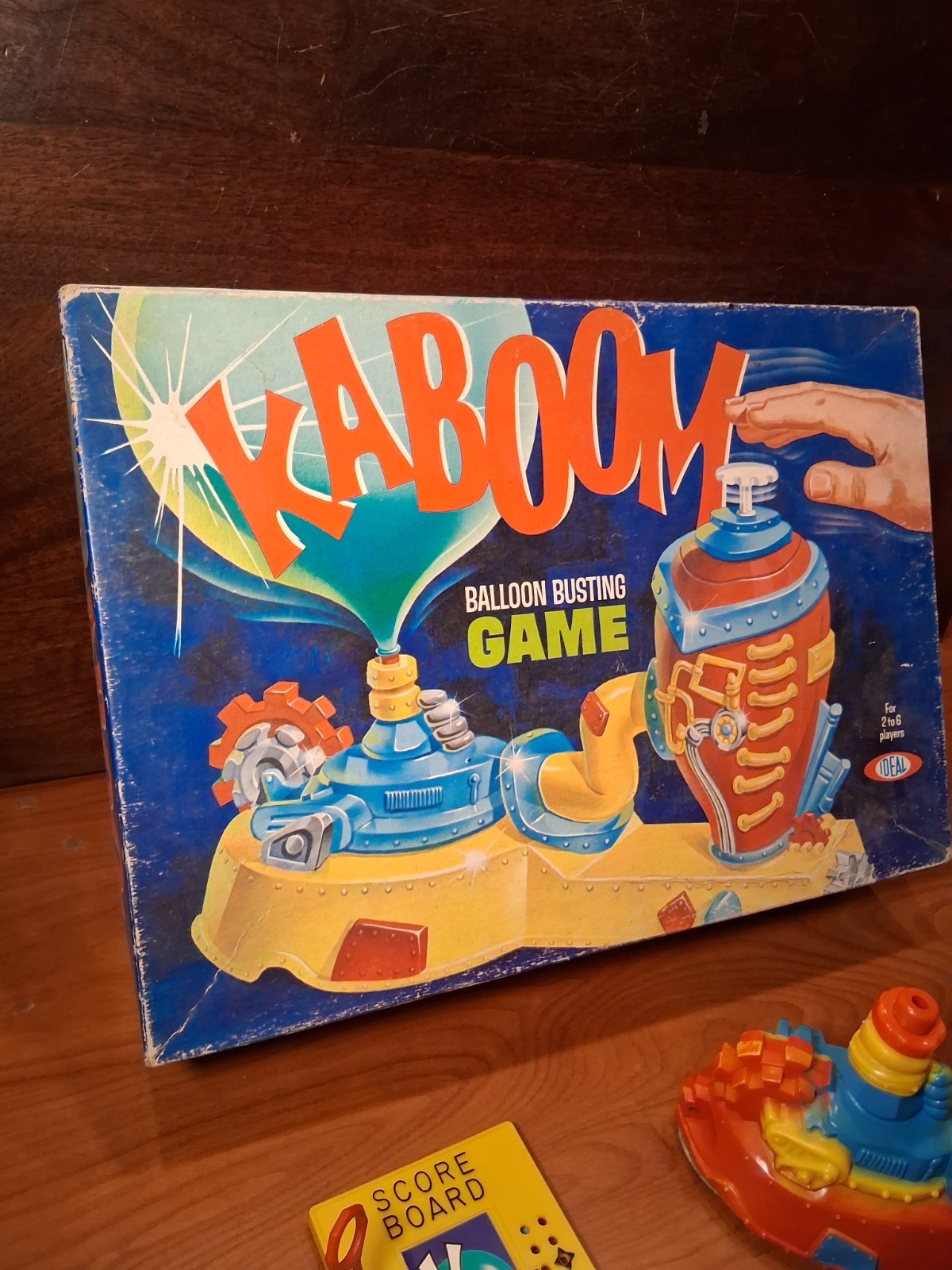 Vintage 1965 Kaboom Balloon Busting Game by Ideal – In Box, No Balloons