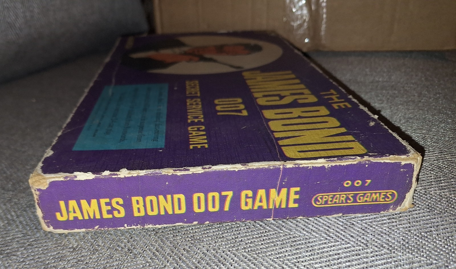 James Bond 007 Secret Service Board Game 1965 Spear’s Games in Original Box