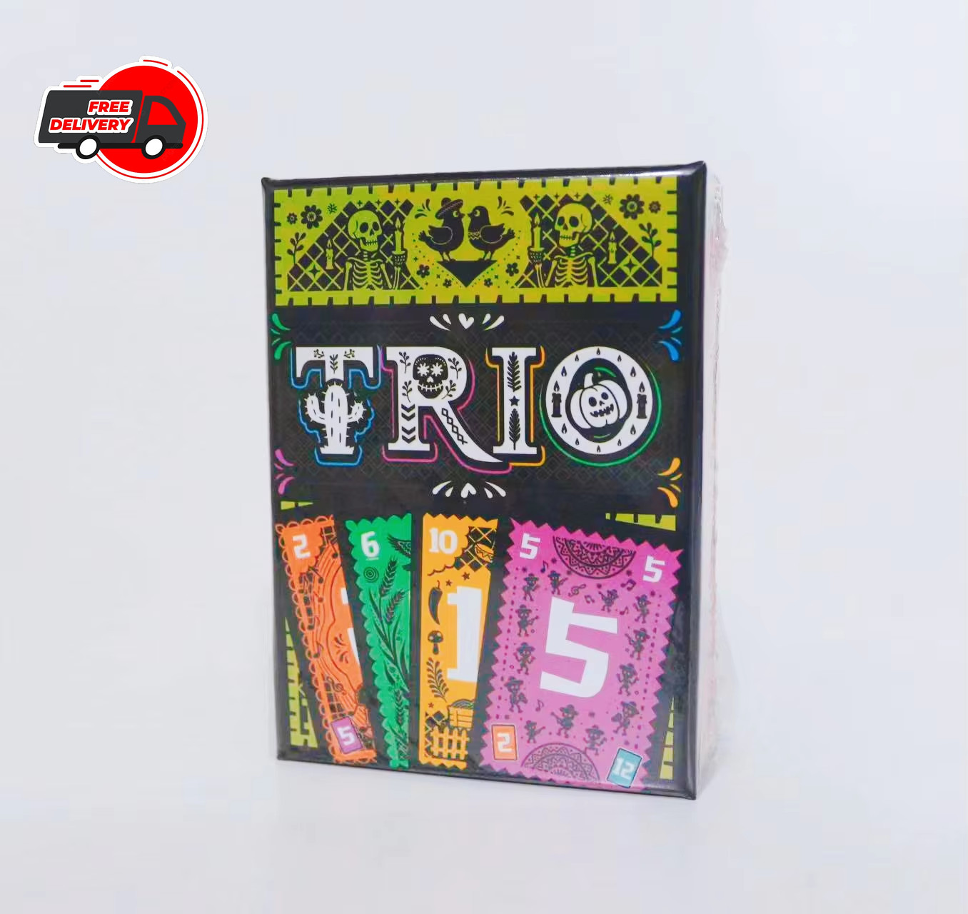 Trio Family Card Game 2024 Game of The Year Nominee Fun Party Game 3-6 Players