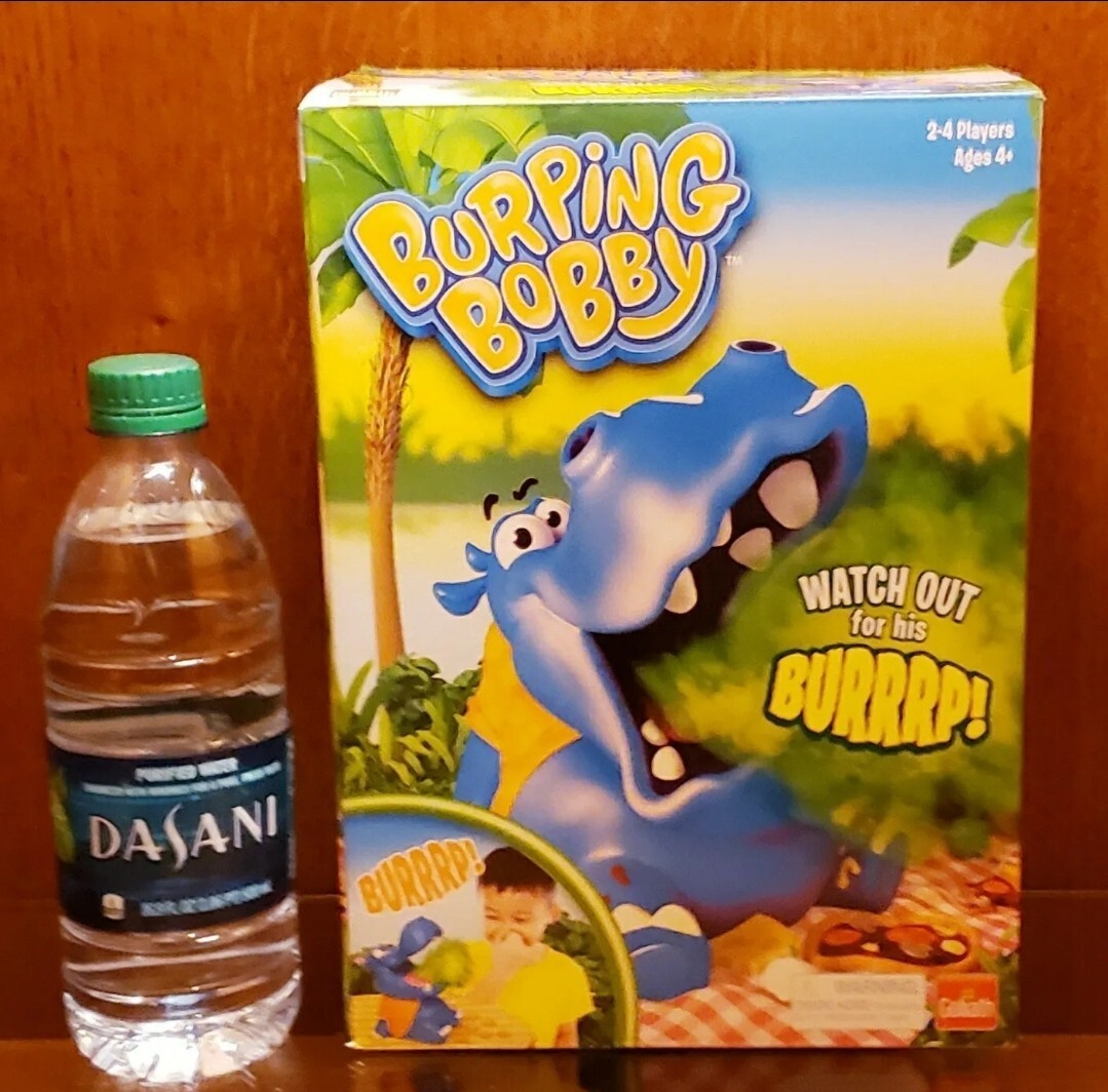 [ New ]/( Burping Bobby )/[ Feed The Hippo Game ]/( Watch out for his Burp! )
