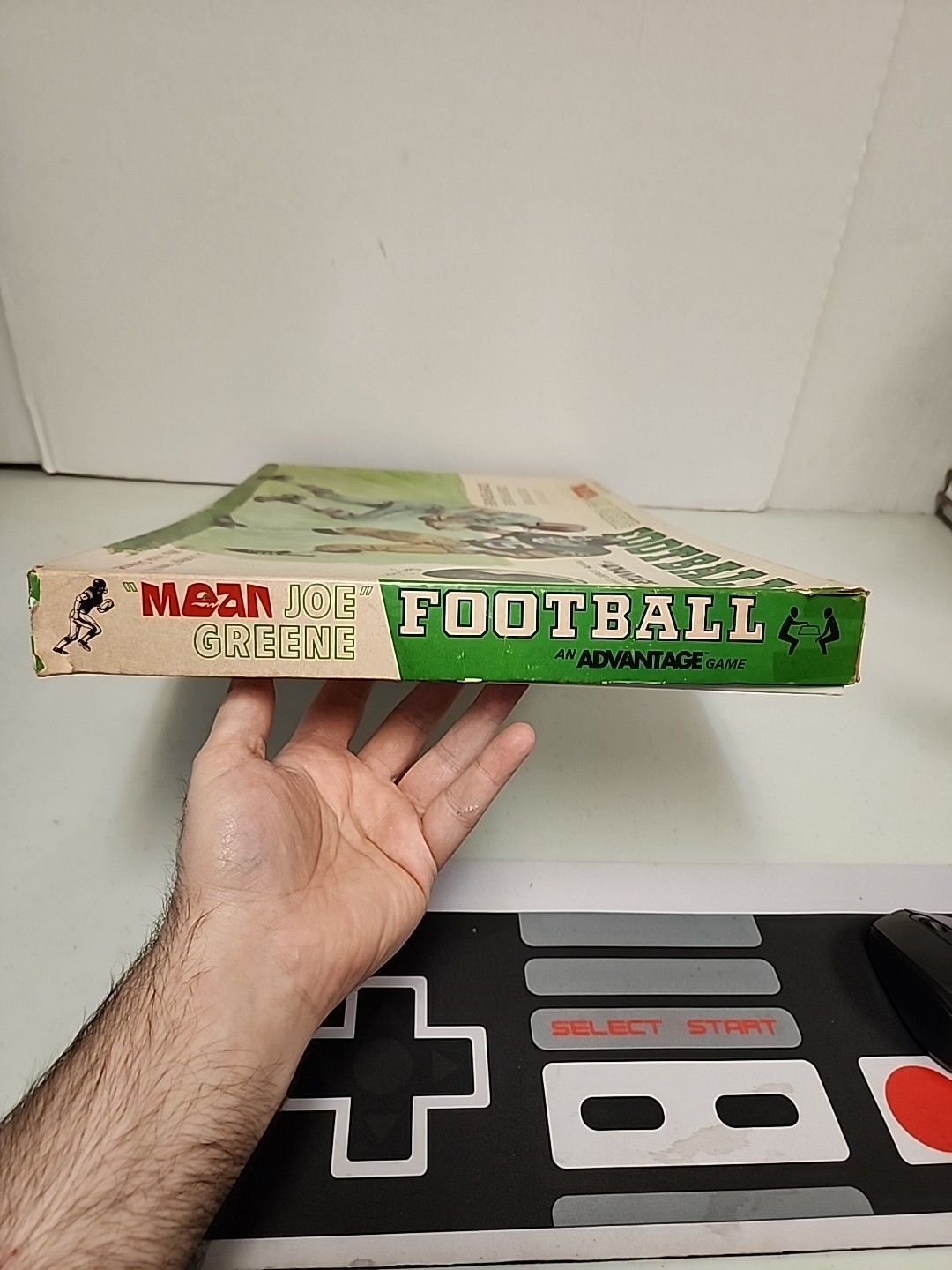 Vintage 1974 Donbee Corp. Mean Joe Greene Football Board Game Complete