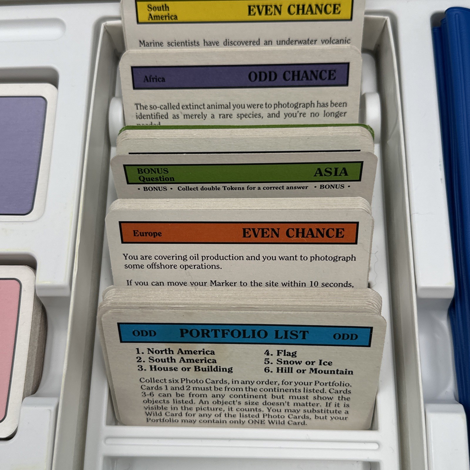 Vintage 1990 On Assignment with National Geographic Educational Board Game Compl