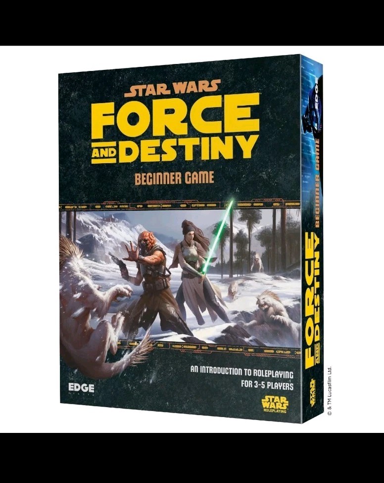 Star Wars – Force and Destiny: Beginner Game Ignite Your Lightsabers and Disc…