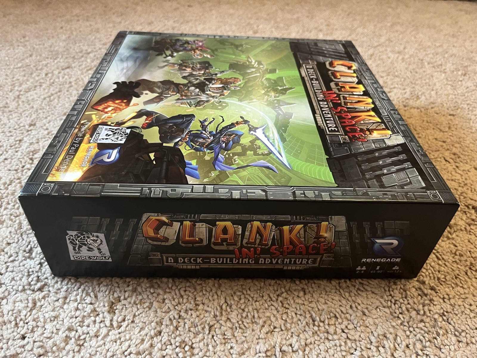 Clank! In! Space! A Deck Building Adventure Board Game by Renegade 100% Complete