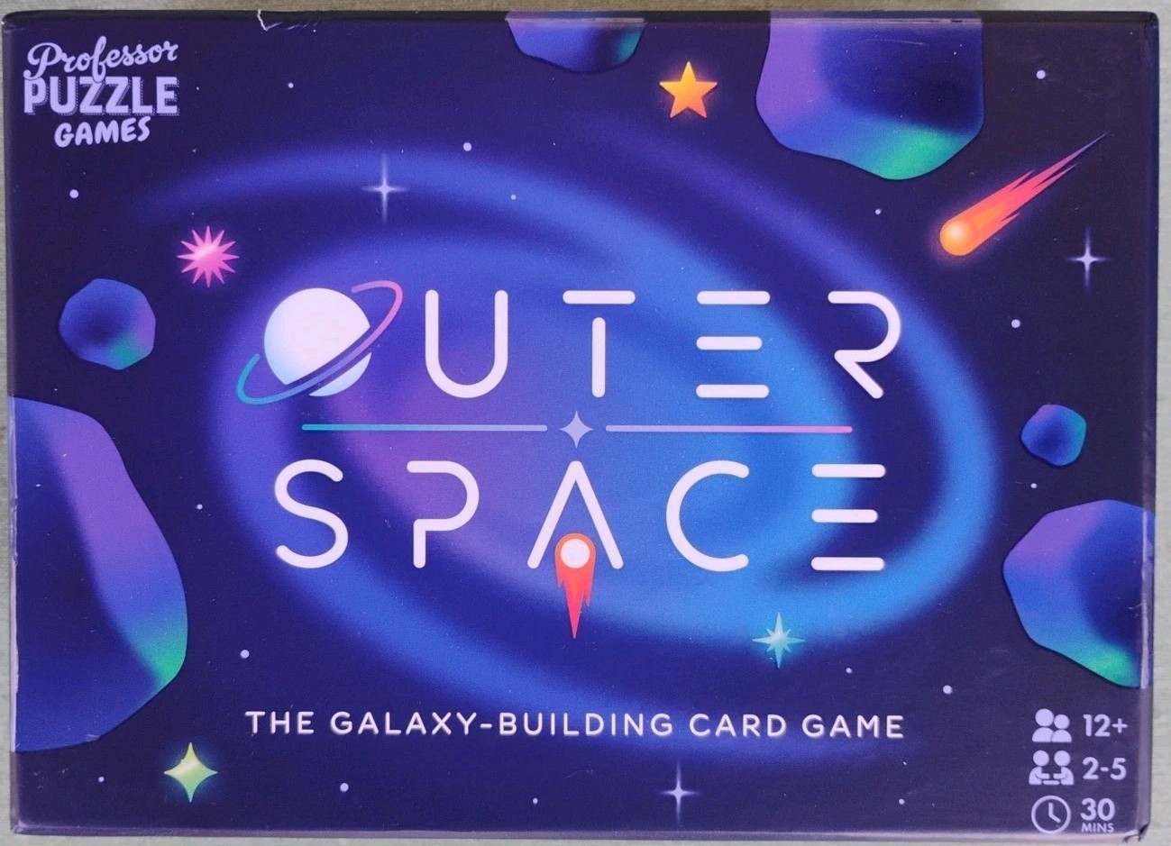 Professor Puzzle Outer Space Card Game
