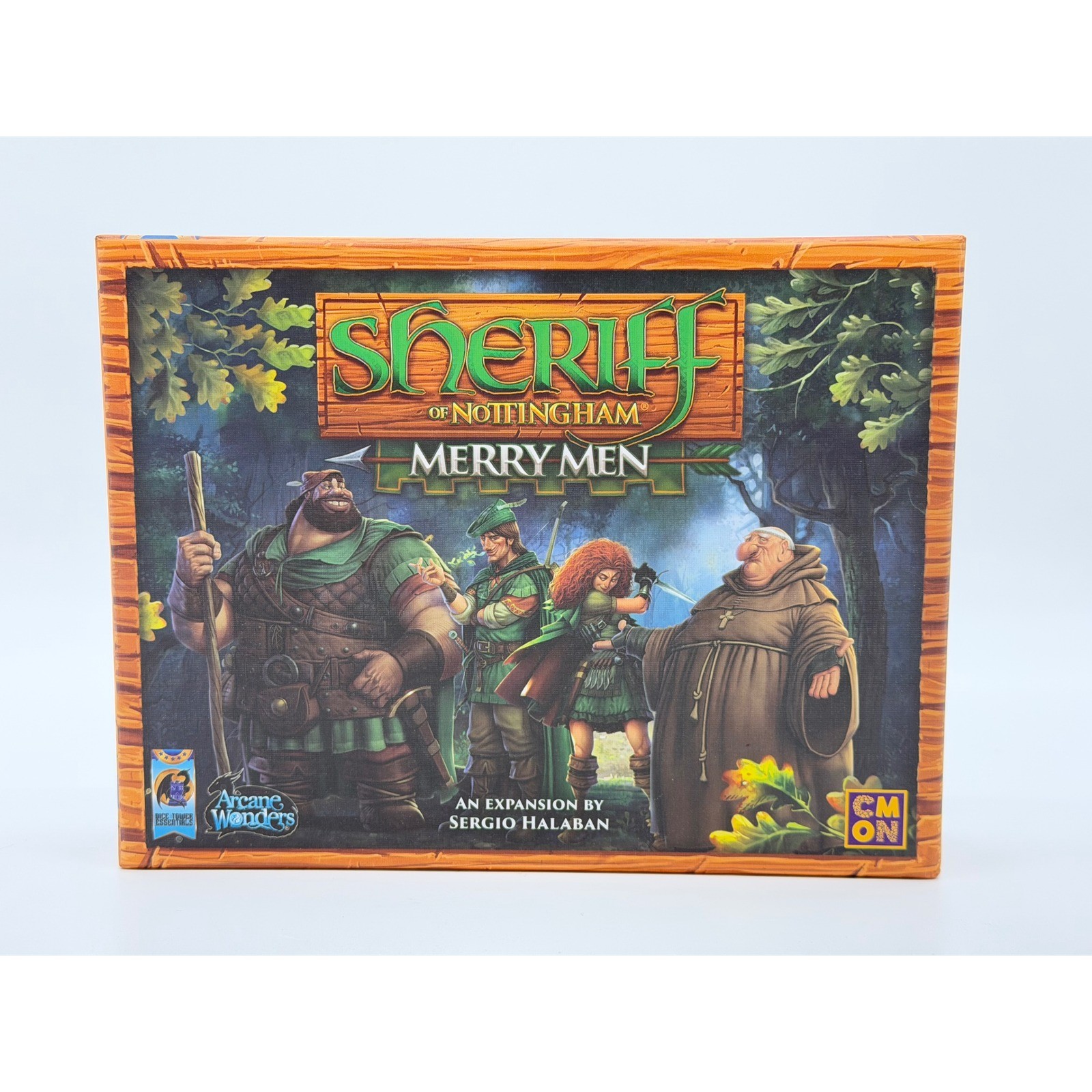 Arcane Wonders Sheriff Of Nottingham Board Game Merry Men Expansion Bundle Set
