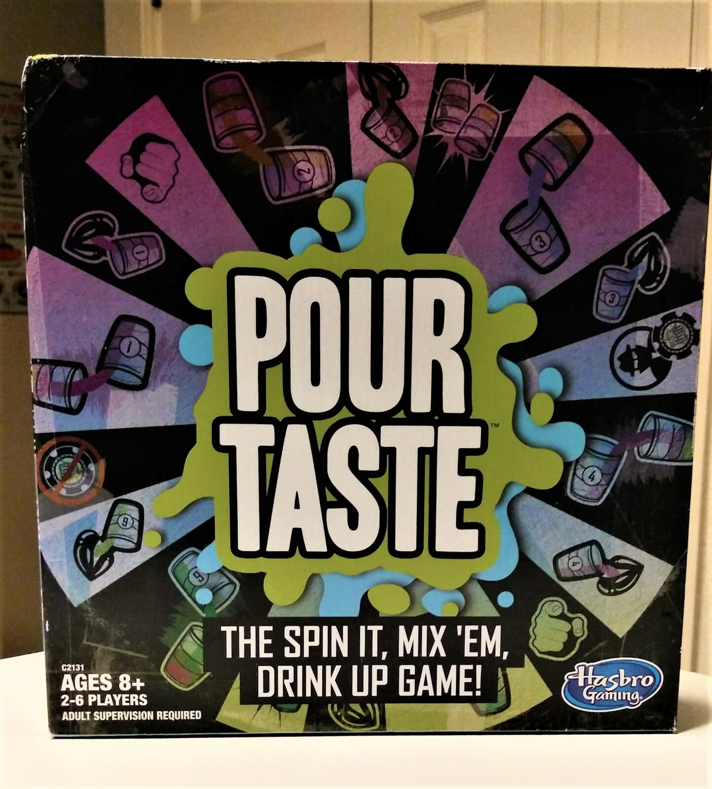 Pour Taste Party Multi-Player Interactive Drinking Board Game by Hasbro