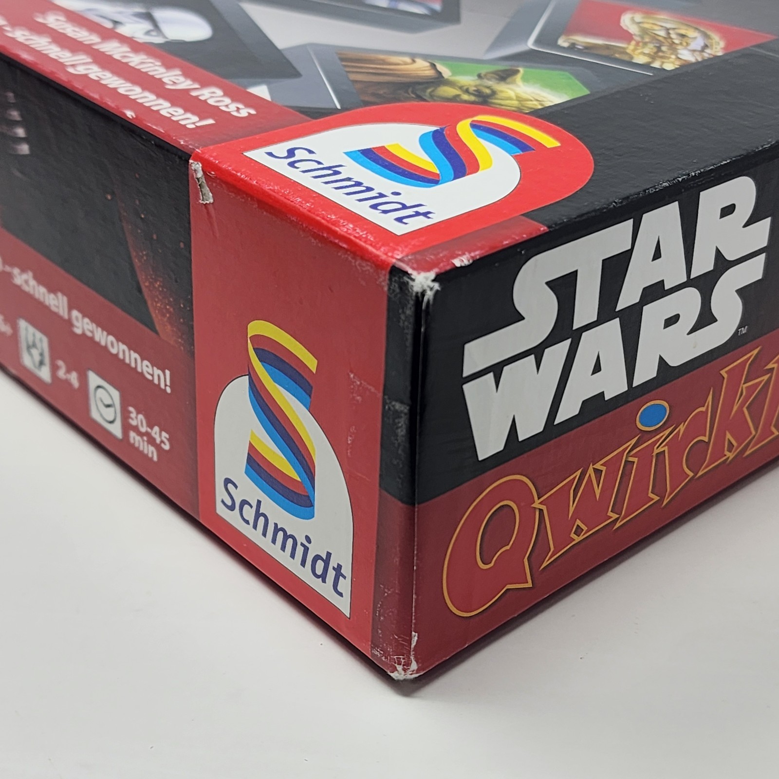Star Wars Qwirkle European Edition Strategy Board Game Schmidt 2015 Complete OOP