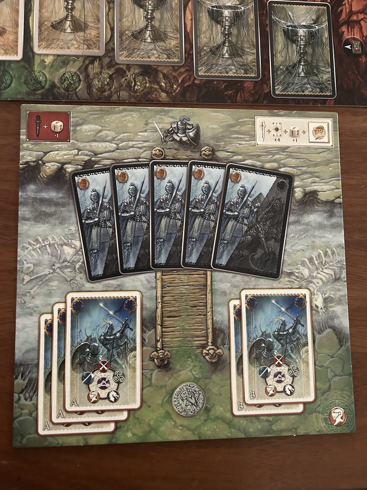 Days of Wonder Shadows Over Camelot Board Game Missing Siege Engines, Box Damage