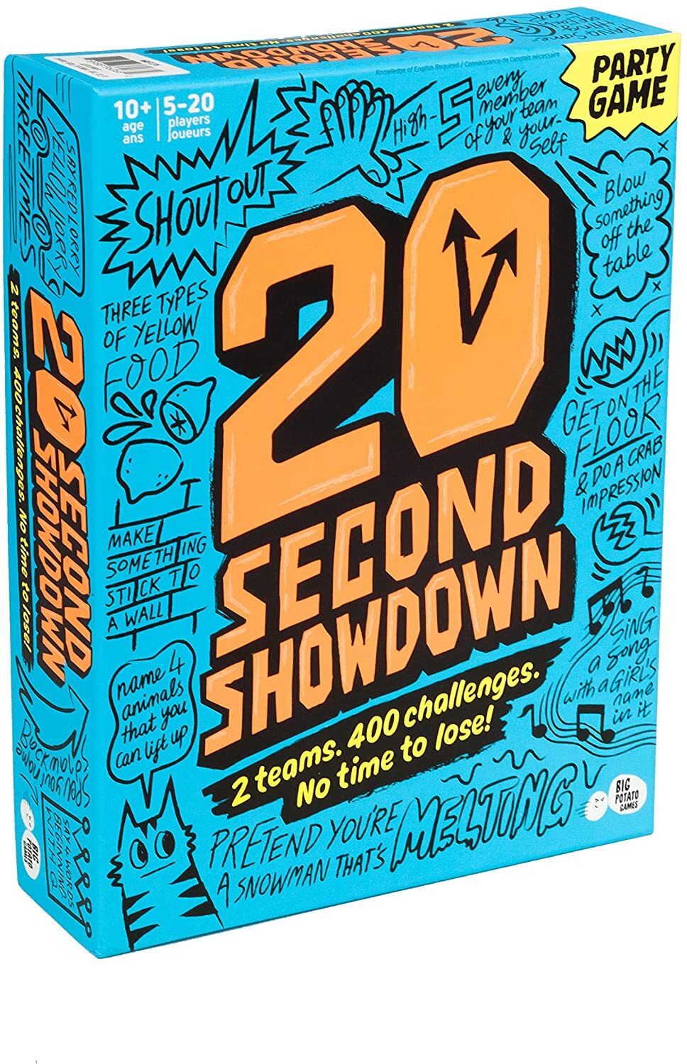 Twenty Second Showdown: A Crazy Quick-Fire Family Game for Kids and Adults