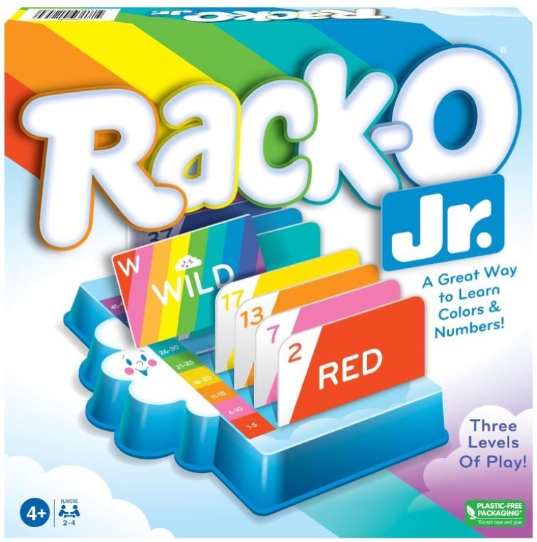 Rack-o Jr. – A great way to Learn Colors & Numbers – Winning Moves