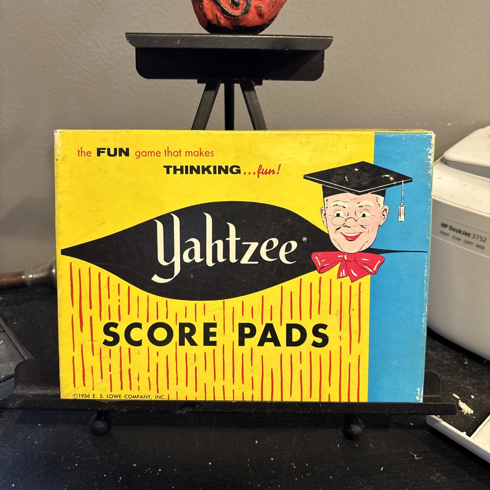 Vintage 1956 Yahtzee Score Pads Box Of 3 And 3 Pads For Kismet