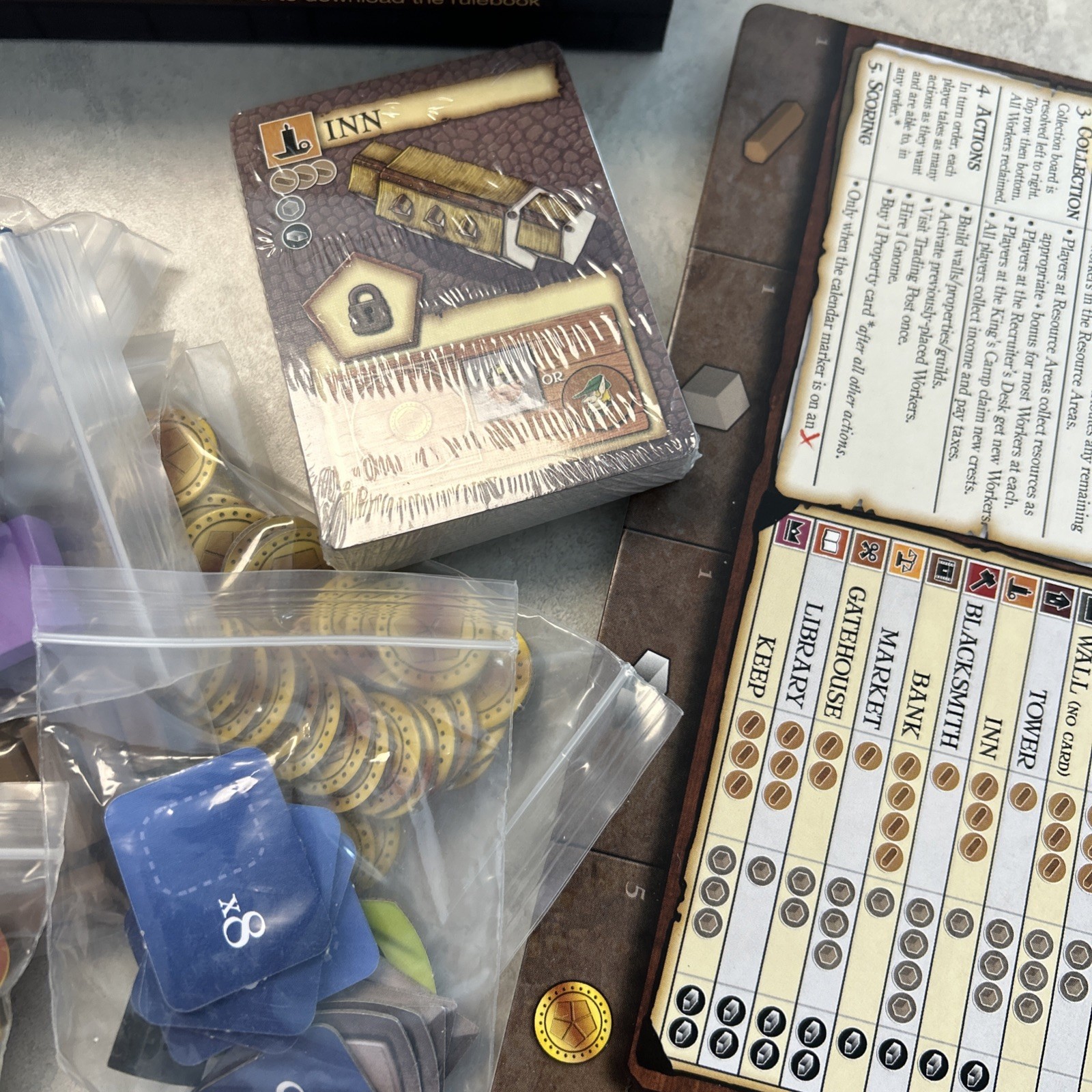 BELFORT TASTY MINSTREL GAMES TMG 1st Edition Out Of Print!!!