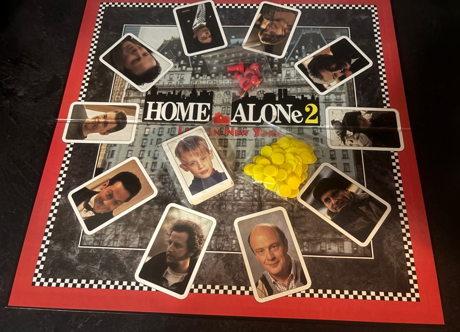 Home Alone 2: Lost in New York Vintage THQ Board Game From 1992