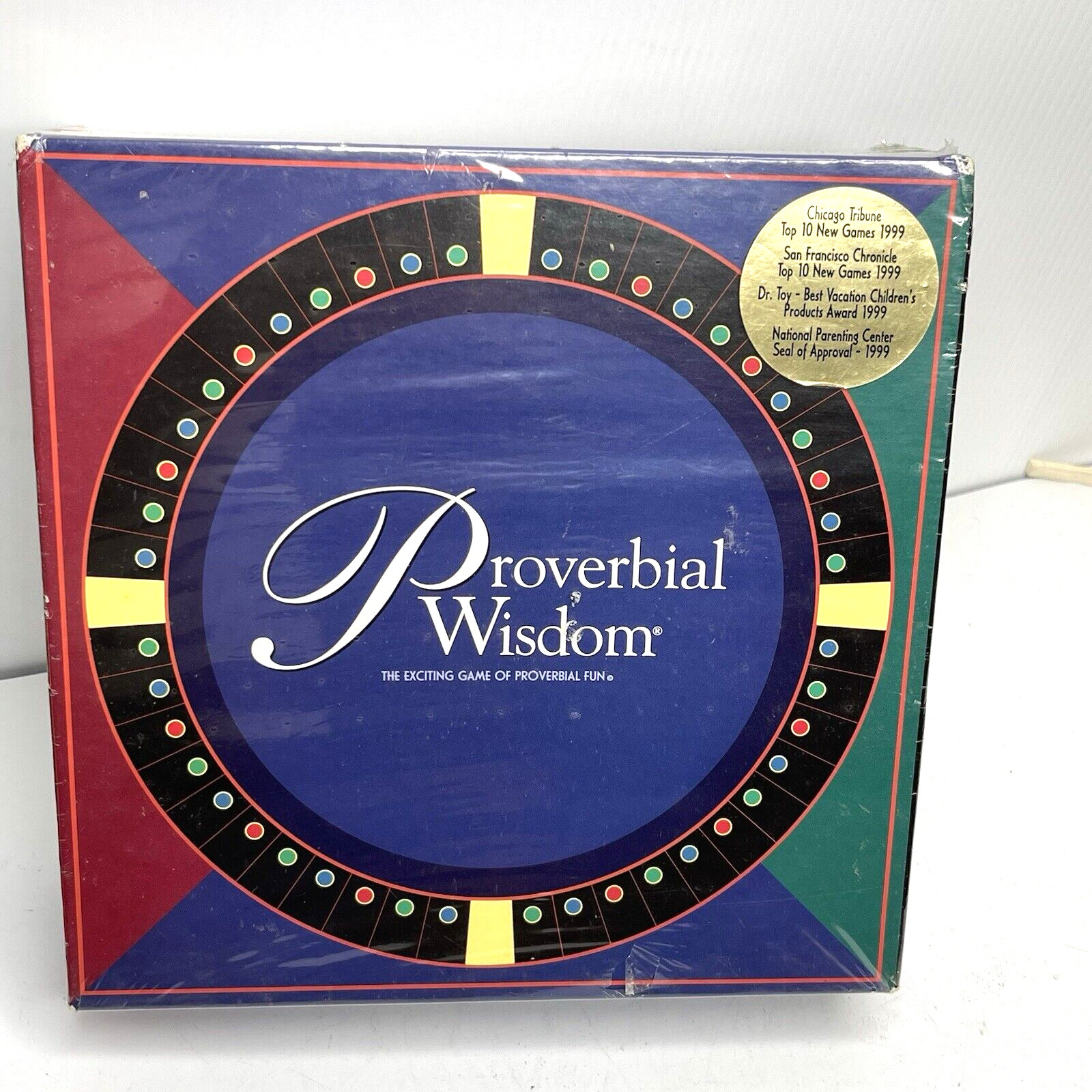 Proverbial Wisdom Sketching Board Game 1998 Sealed Vintage 4 to 16 players 10yr+