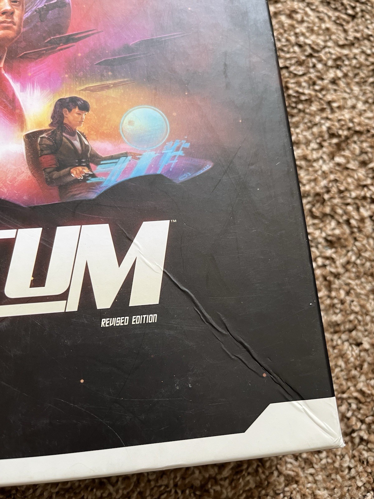 Quantum Board Game by FunForge Revised 2015 Designer Collection Incomplete Read