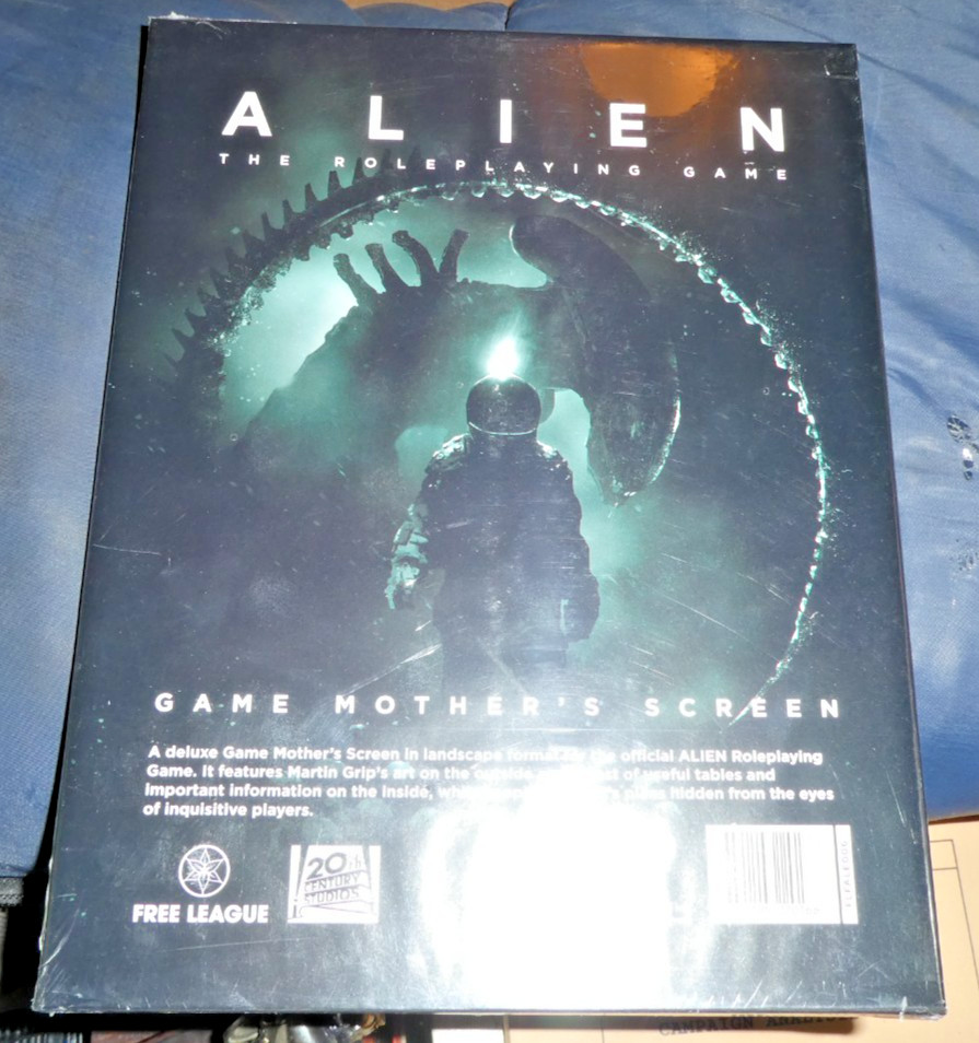 Alien RPG Gamemaster’s Screen – Role Playing Game Mother’s Screen Accessory mint