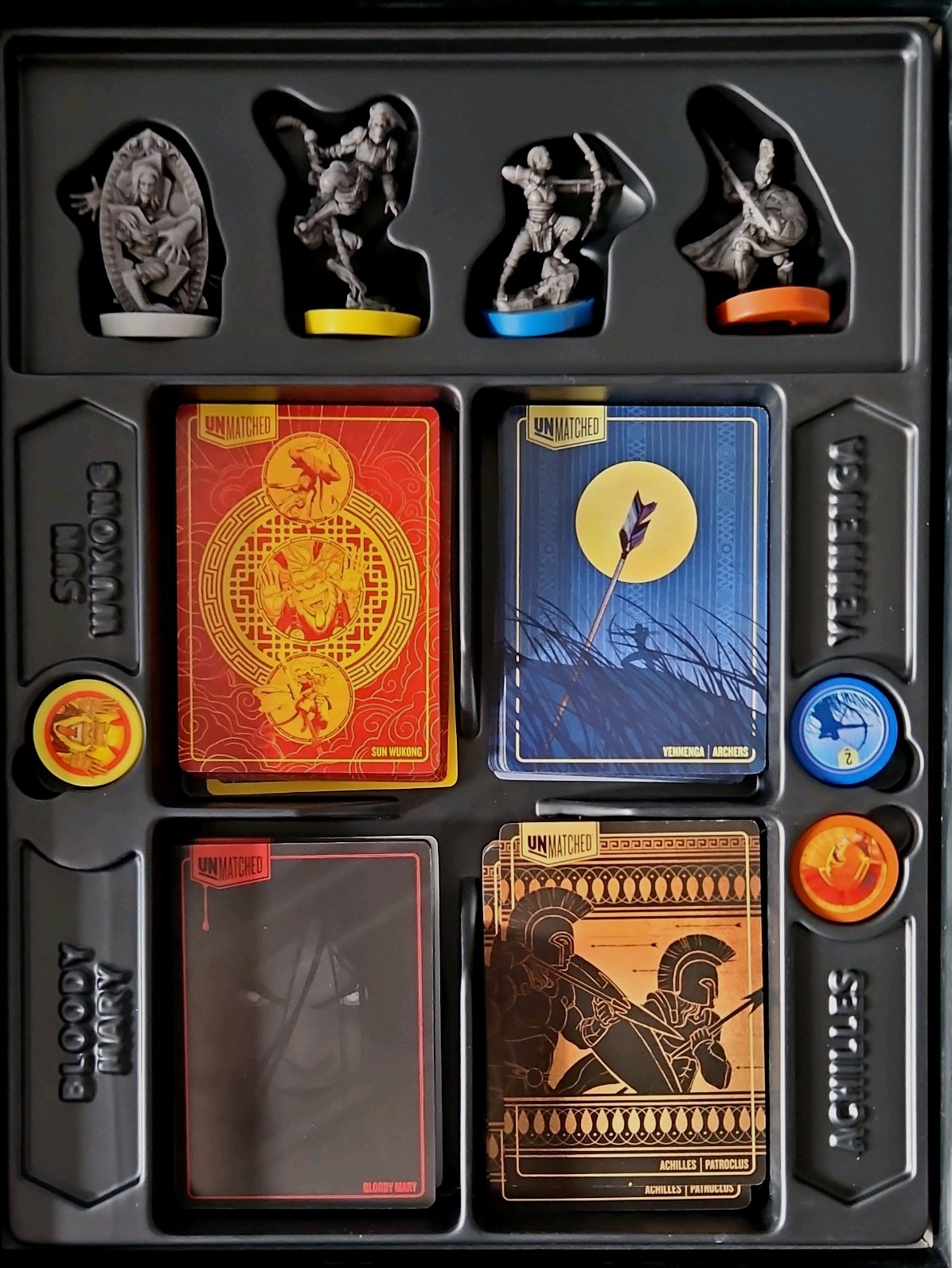 Unmatched: Battle of Legends Volume 2 Fantasy Board Game NM, COMPLETE GAME