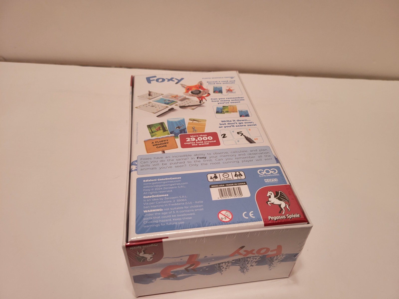 Foxy – Board game – Pegasus Spiele – NEW