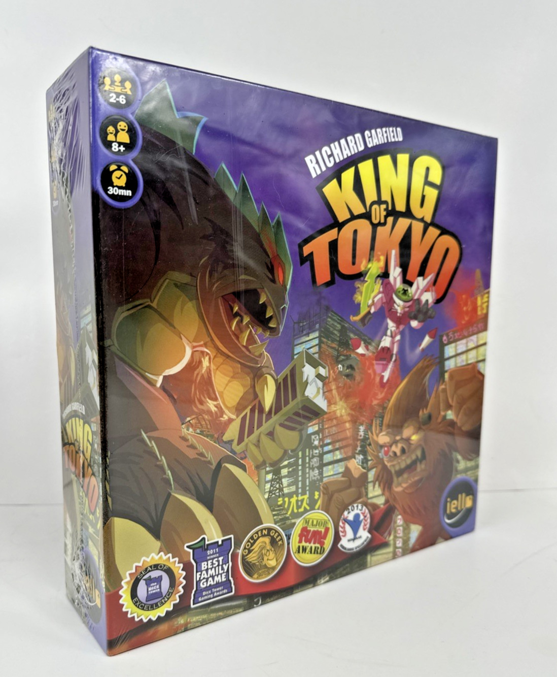 New Sealed King of Tokyo Monster Board Game Richard Garfield 2014 iello Strategy