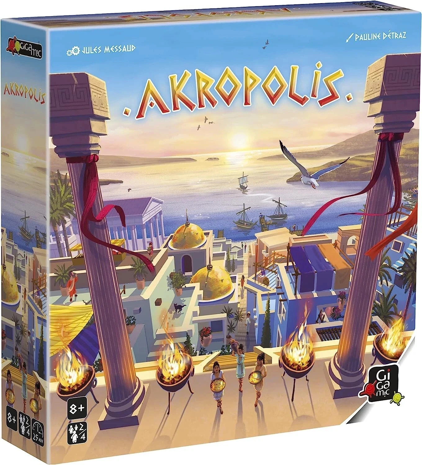 Akropolis – Gigamic Tile Stacking Awesome Games Board Game New!