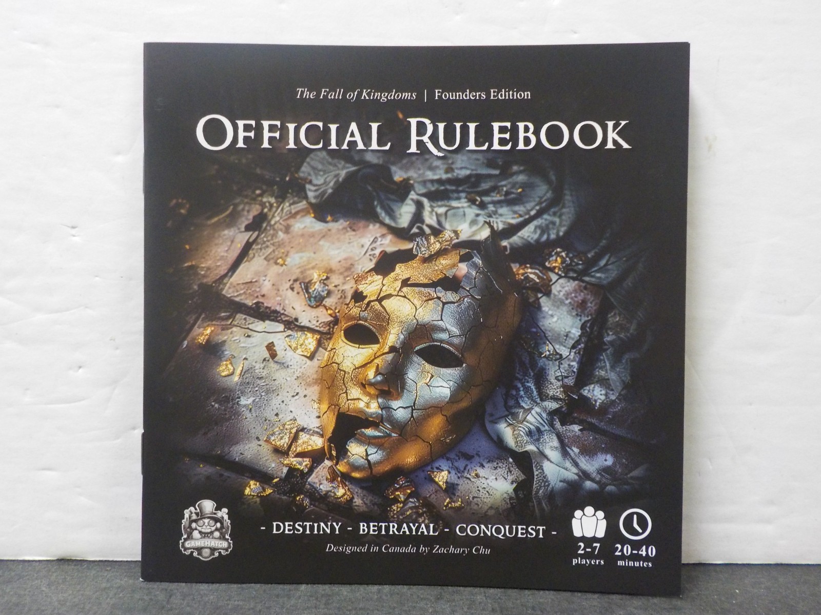 G529 The Fall of Kingdoms Founders Edition Board Game