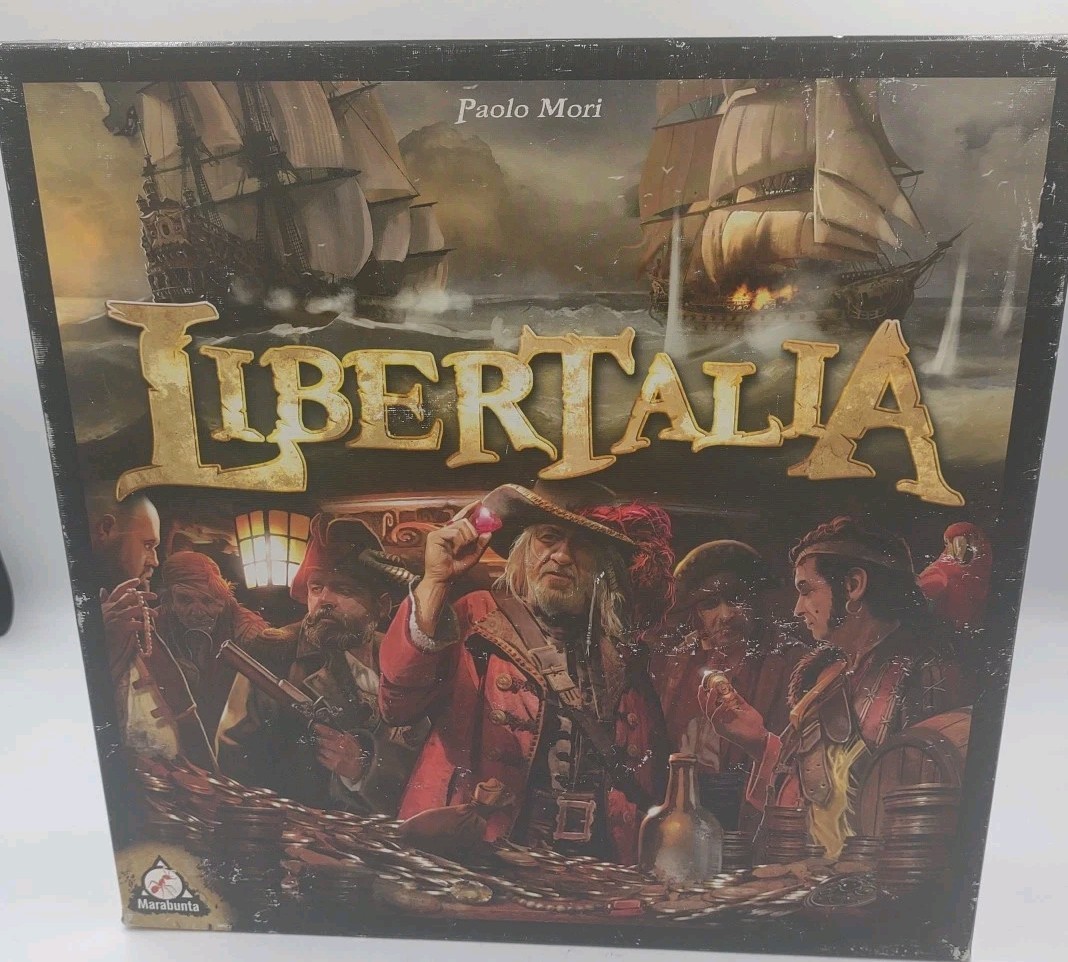 Libertalia Board Game Replacement Part – Instruction Manual Logbook