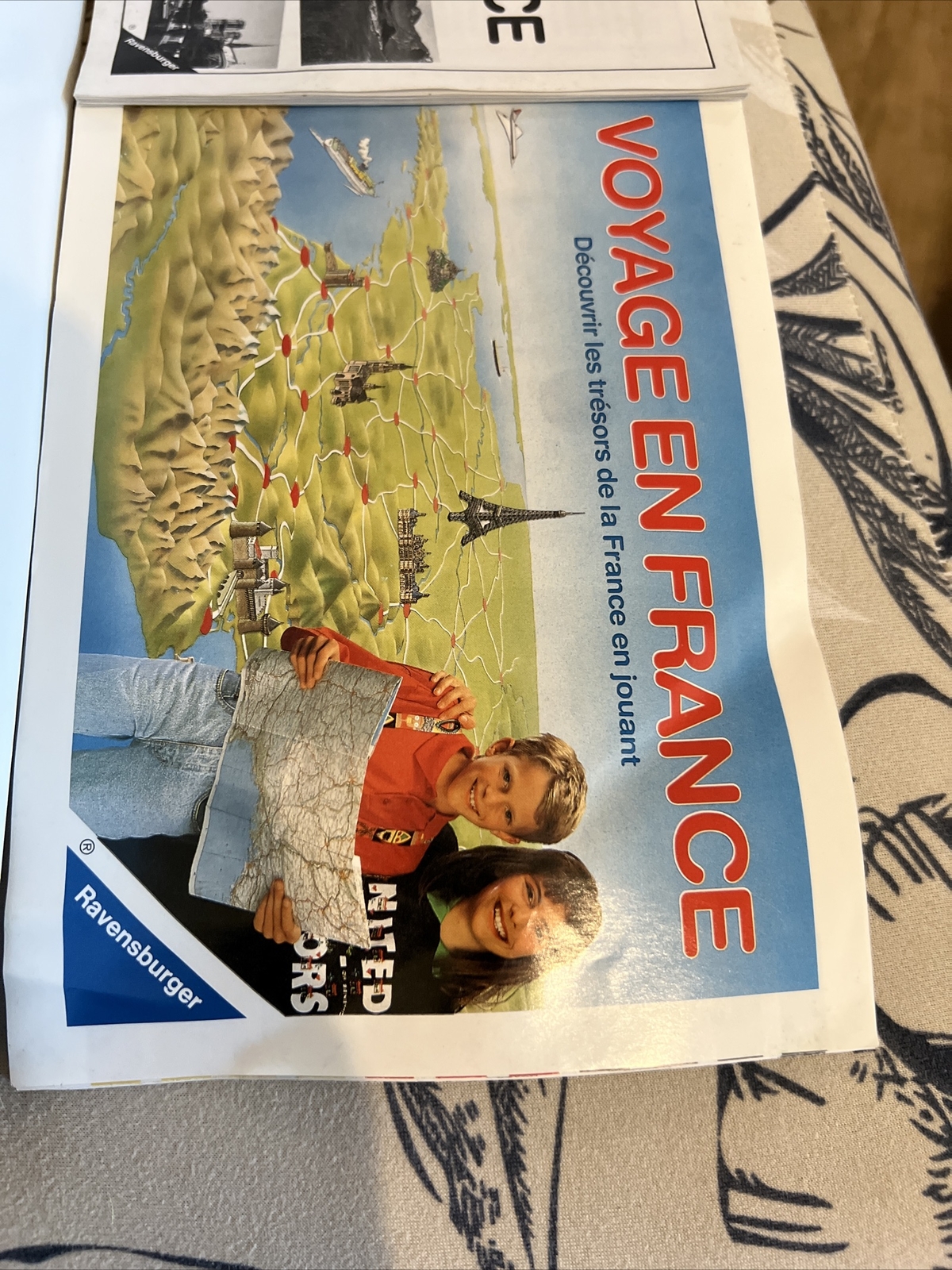 Voyage en France board game USED complete Ravensburger