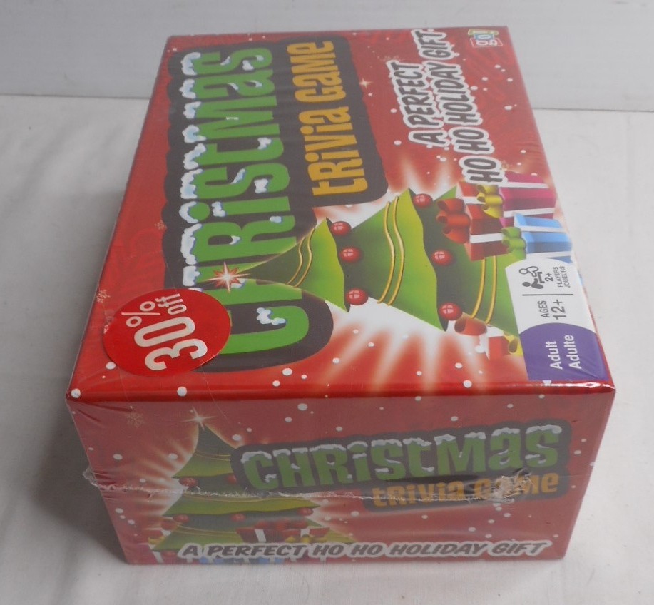 Christmas Trivia Game A Perfect Ho Ho Holiday Gift 2+ Players Adult – NEW Sealed