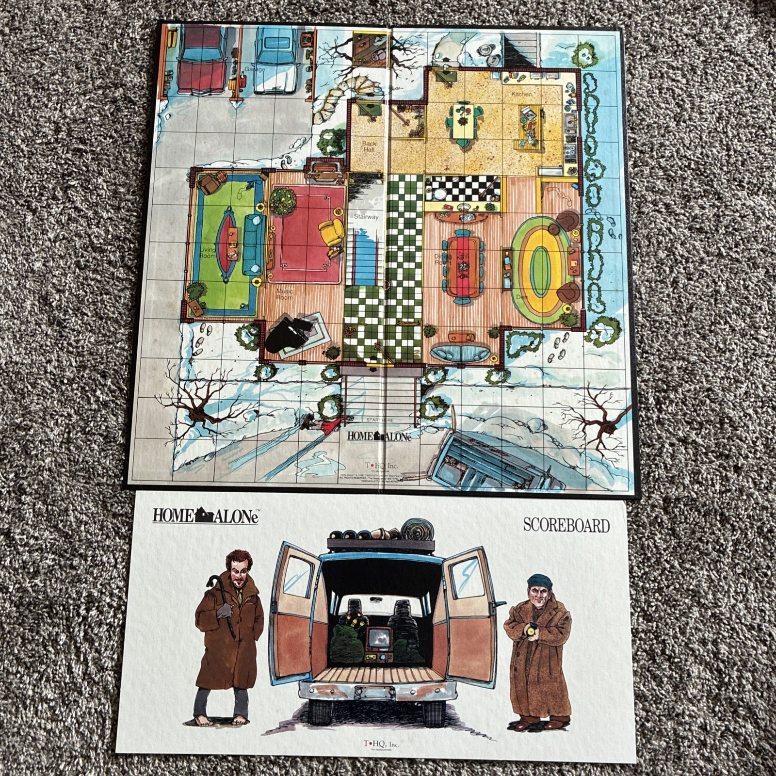 Home Alone The Game Board Game 1991