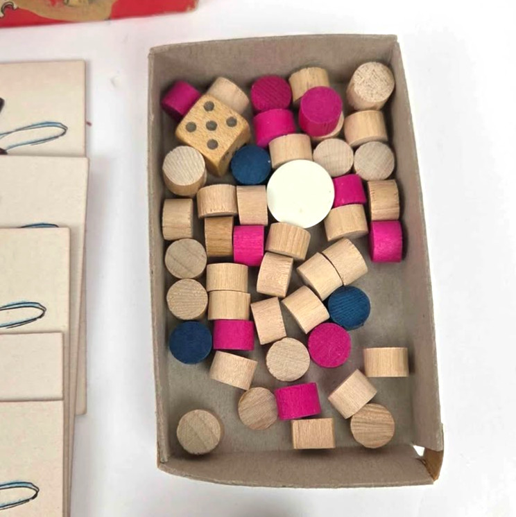 Vintage SNAKE EYES Game Circa 1930s By Selchow & Righter No. 27