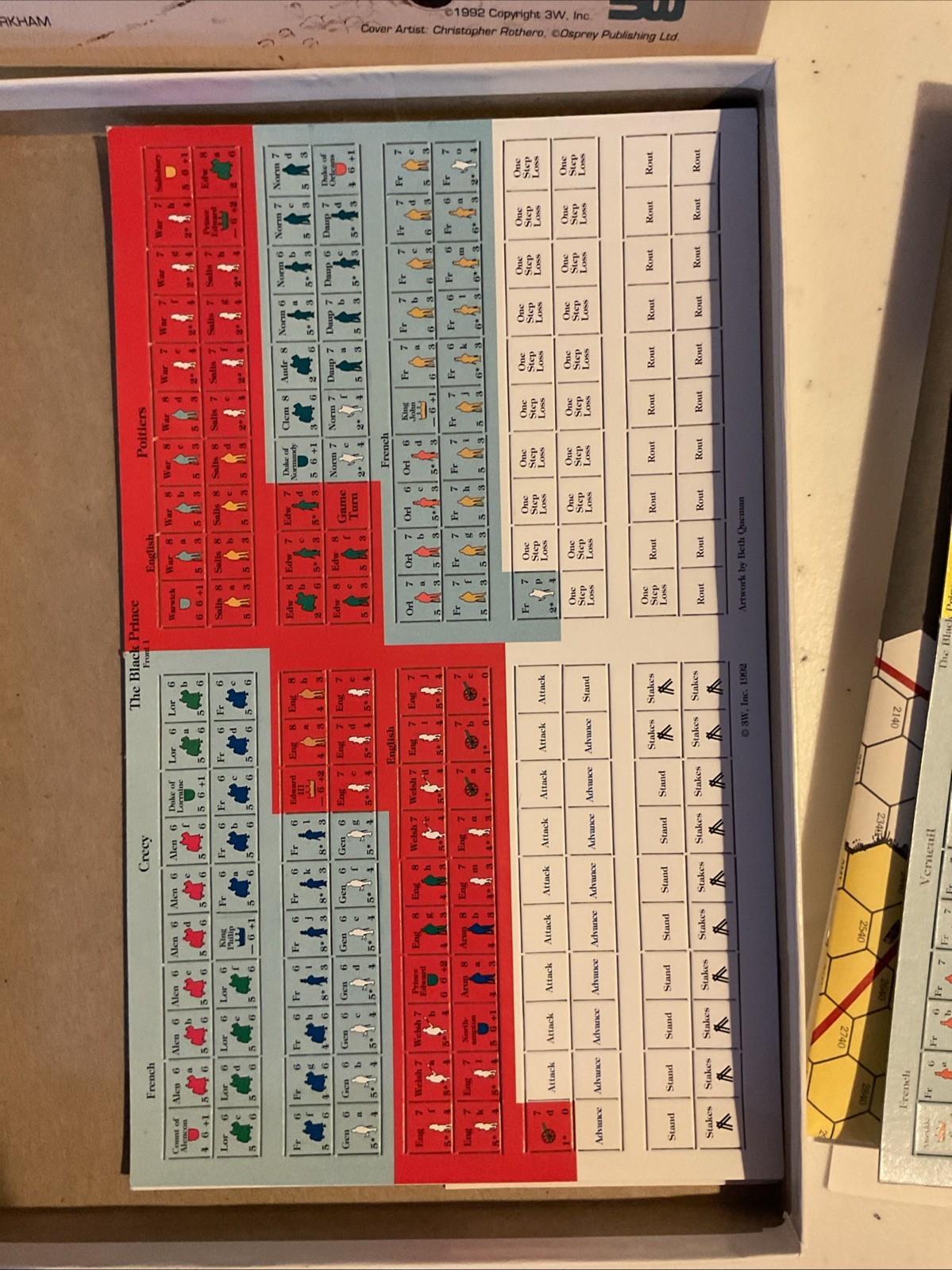 3W 1992: The Black Prince – 4 Battles from the Hundred Years War (UNPUNCHED)
