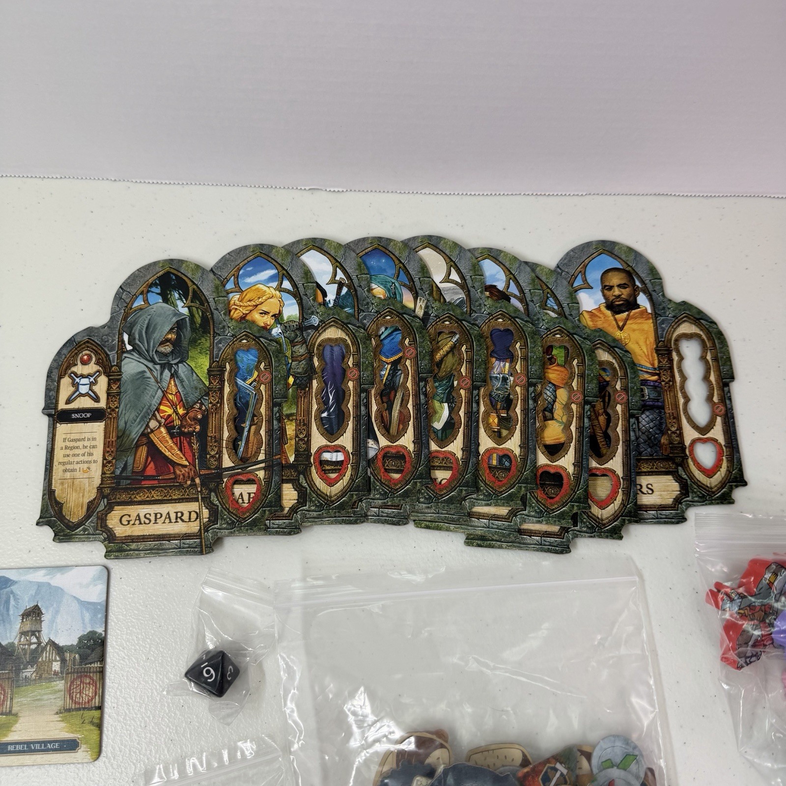 Oltree Board Game Co-Op & Narrative Studio H Rangers Dragon COMPLETE
