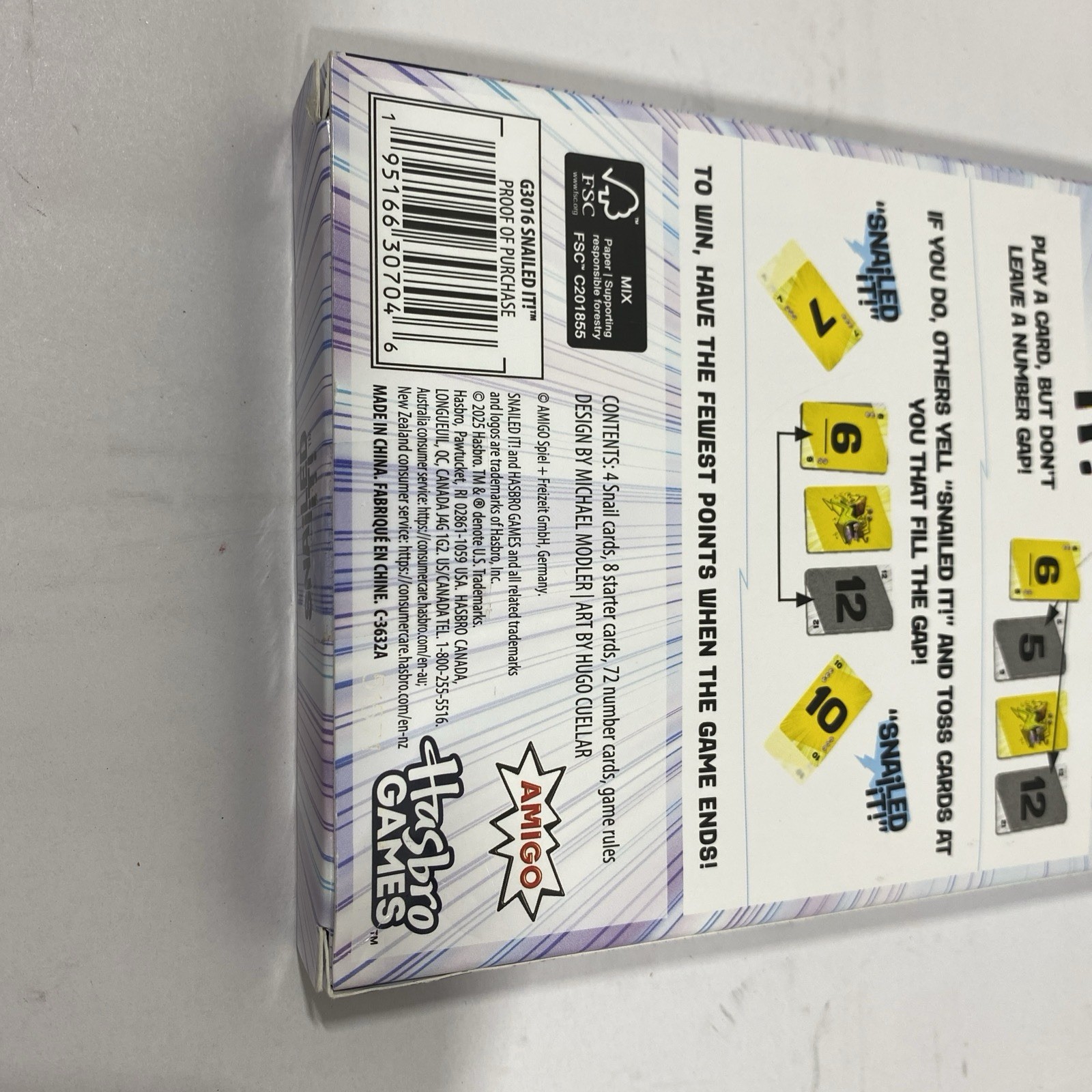 Snailed It! New Card Game Hasbro Games Like Cabanga! Amigo Sealed