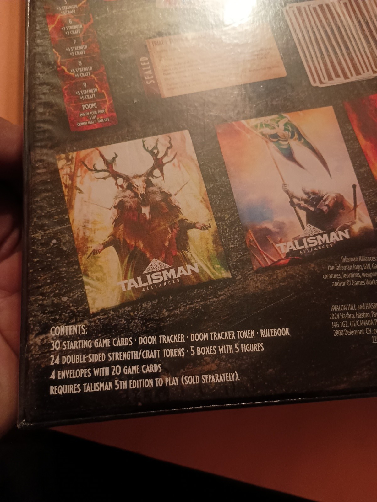 Hasbro Gaming Talisman Alliances: Fate Beckons Board Game, New