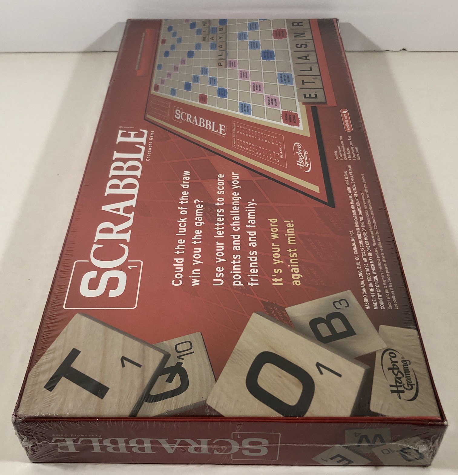 Scrabble Crossword Board Game Hasbro – Brand New