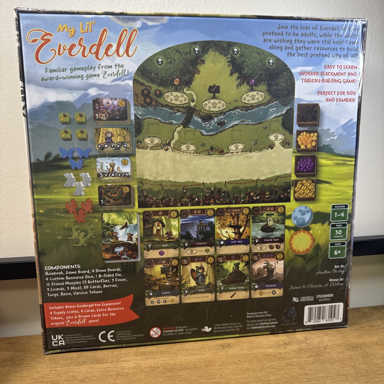 Starling Games My Lil’ Everdell Expansion w/Kindergarten Exp Pack *NEW SEALED*