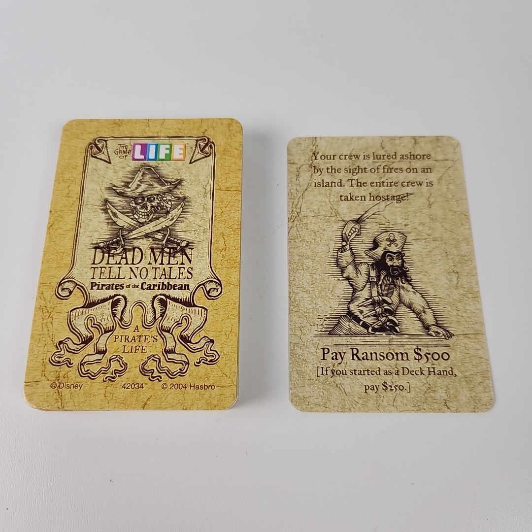 Disney Pirates of the Caribbean The Game of Life Collector Edition Tin